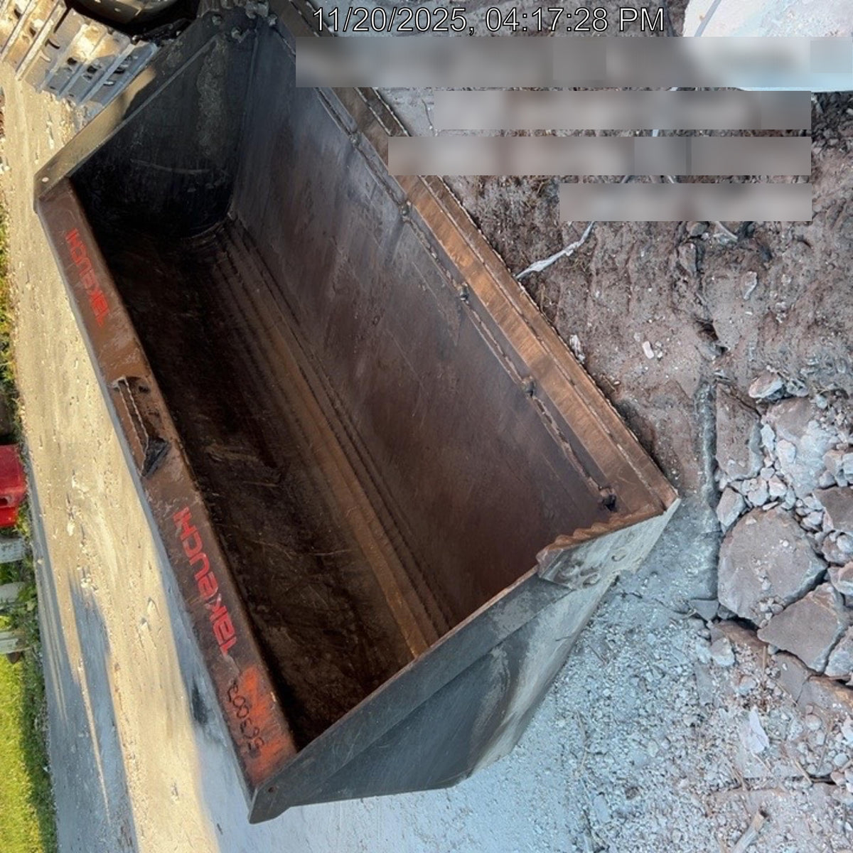 2025 TAKEUCHI 80" Smooth Bucket - Takeuchi