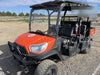 2022 Kubota RTV-X1140W-H Plastic Canopy, Windshield Acrylic Clear, LED Strobe Light, Wire Harness Kit, Back up Alarm