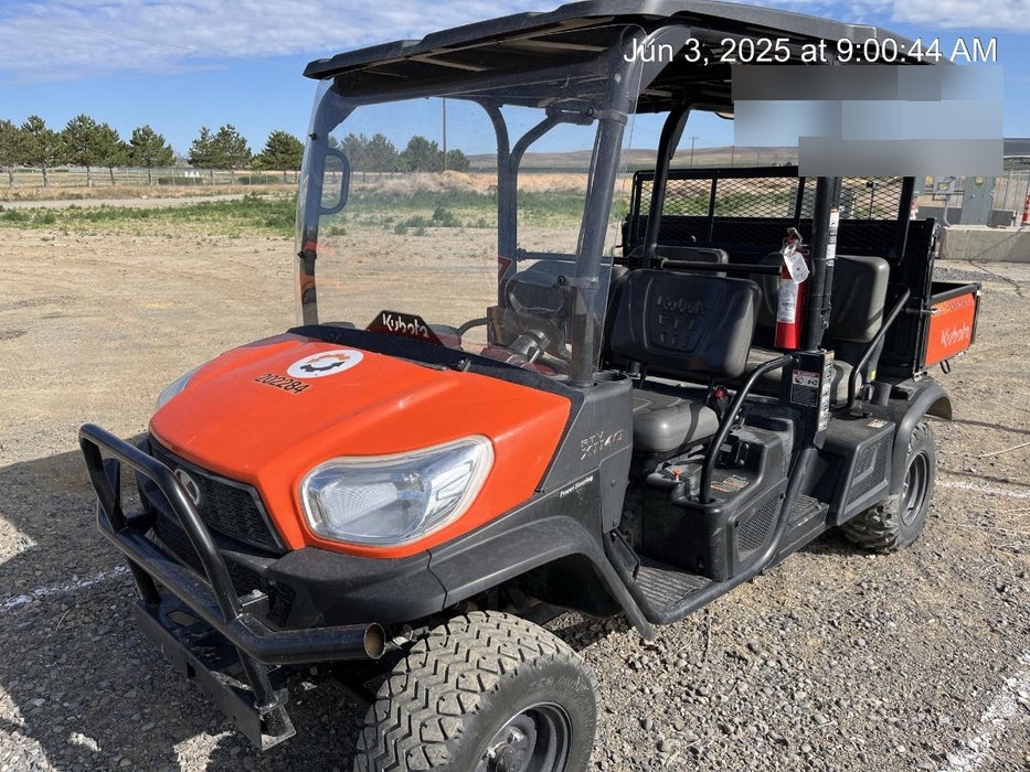 2022 Kubota RTV-X1140W-H Plastic Canopy, Windshield Acrylic Clear, LED Strobe Light, Wire Harness Kit, Back up Alarm