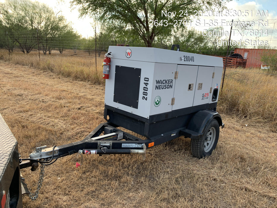 2019 WACKER NEUSON G25