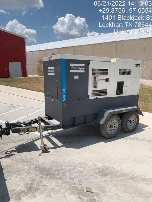 2021 ATLAS COPCO QAS 125