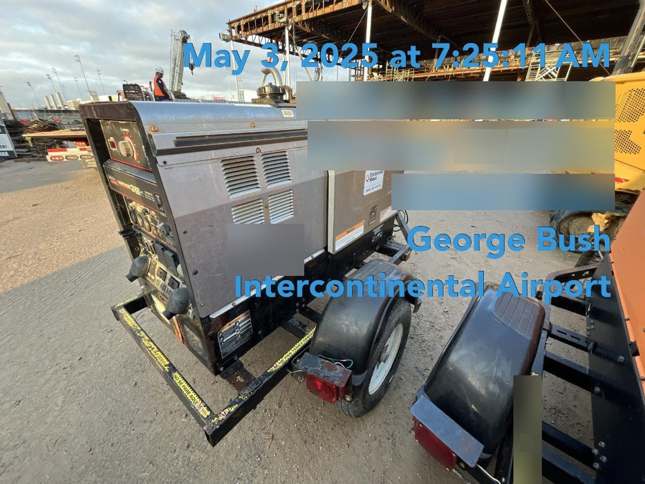 2019 Lincoln Electric Vantage 322 Lincoln Vantage 322 Welder w/Trailer, Light Kit, Cable Rack