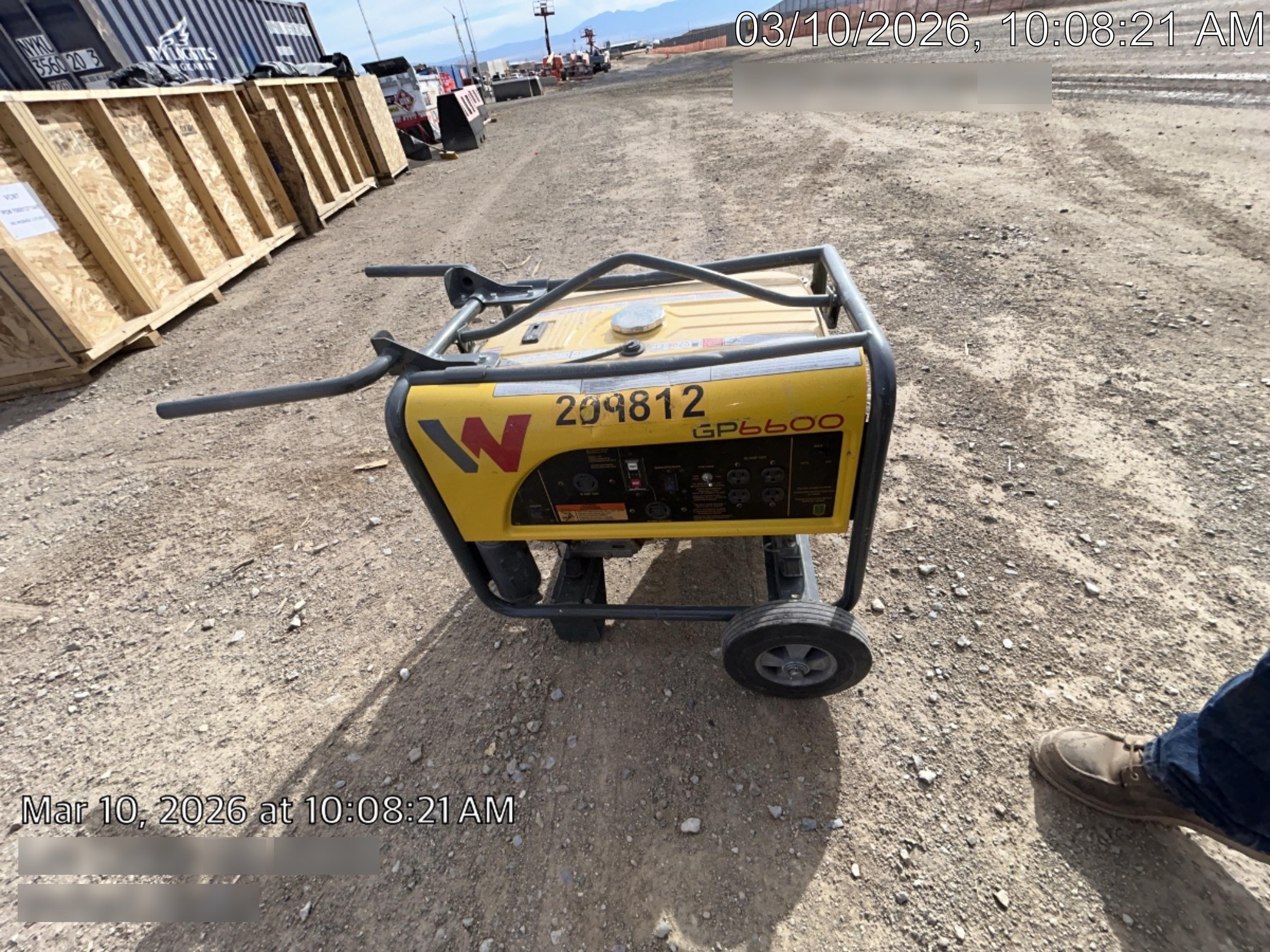 2022 WACKER NEUSON GP6600A