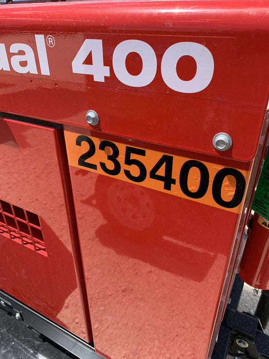 2022 Shindaiwa DGW400MDL Kubota D902 Engine, 23 HP, Dual Op Welder, Wire, Arc, Droop Stick, Tig, and CC Stick Functionality, Simulphase, 3 Phase and 1 Phase Gen Output, Single Axle NB Trlr, Slr Trckl Chrg 12V 12W, Fire Ext