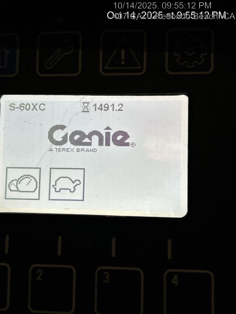 2019 GENIE S-60 XC