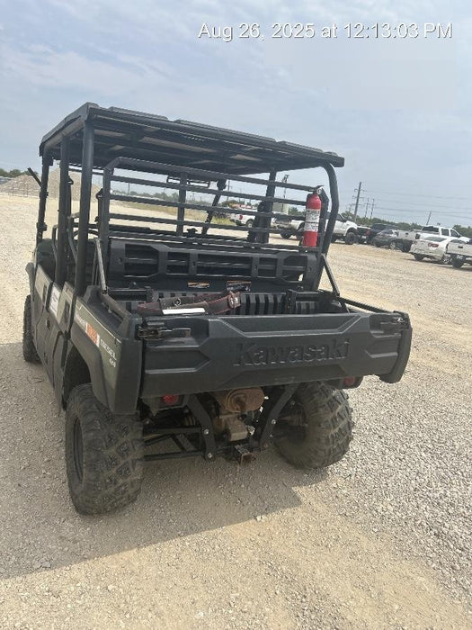 2019 Kawasaki Mule PRO-DXT Standard Options, Backup Alarm, Beacon, Plastic Hard Top, Poly Windshield, Horn Kit