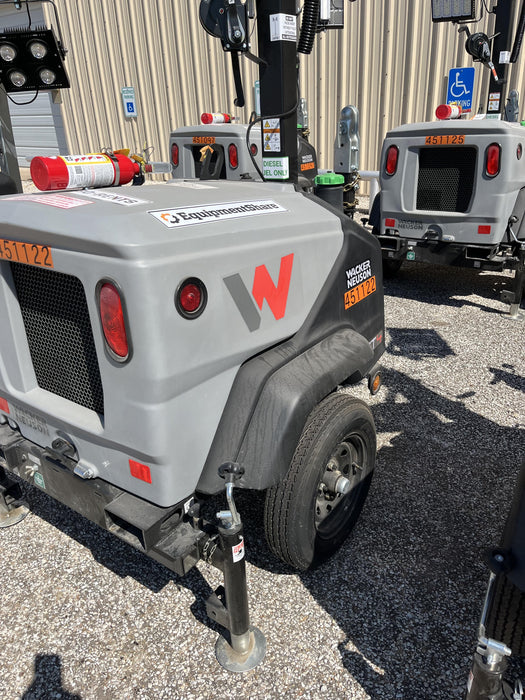 2024 Wacker Neuson LTT4 Diesel, Kohler KDW702, Deep Sea Controller, Auto Start, LED 320W, Bypass Outlet, T3