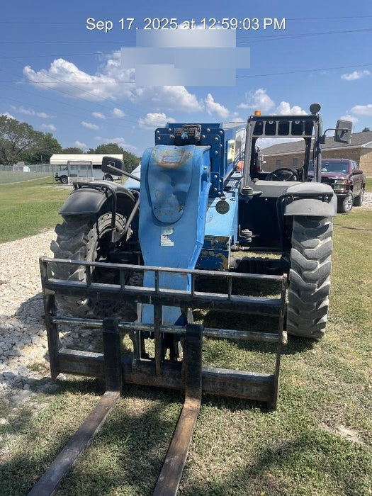 2019 Genie GTH-844 Canopy, Solid RT Tires, LED Work Lights, Beacon 60" QA Carriage, 48" Forks