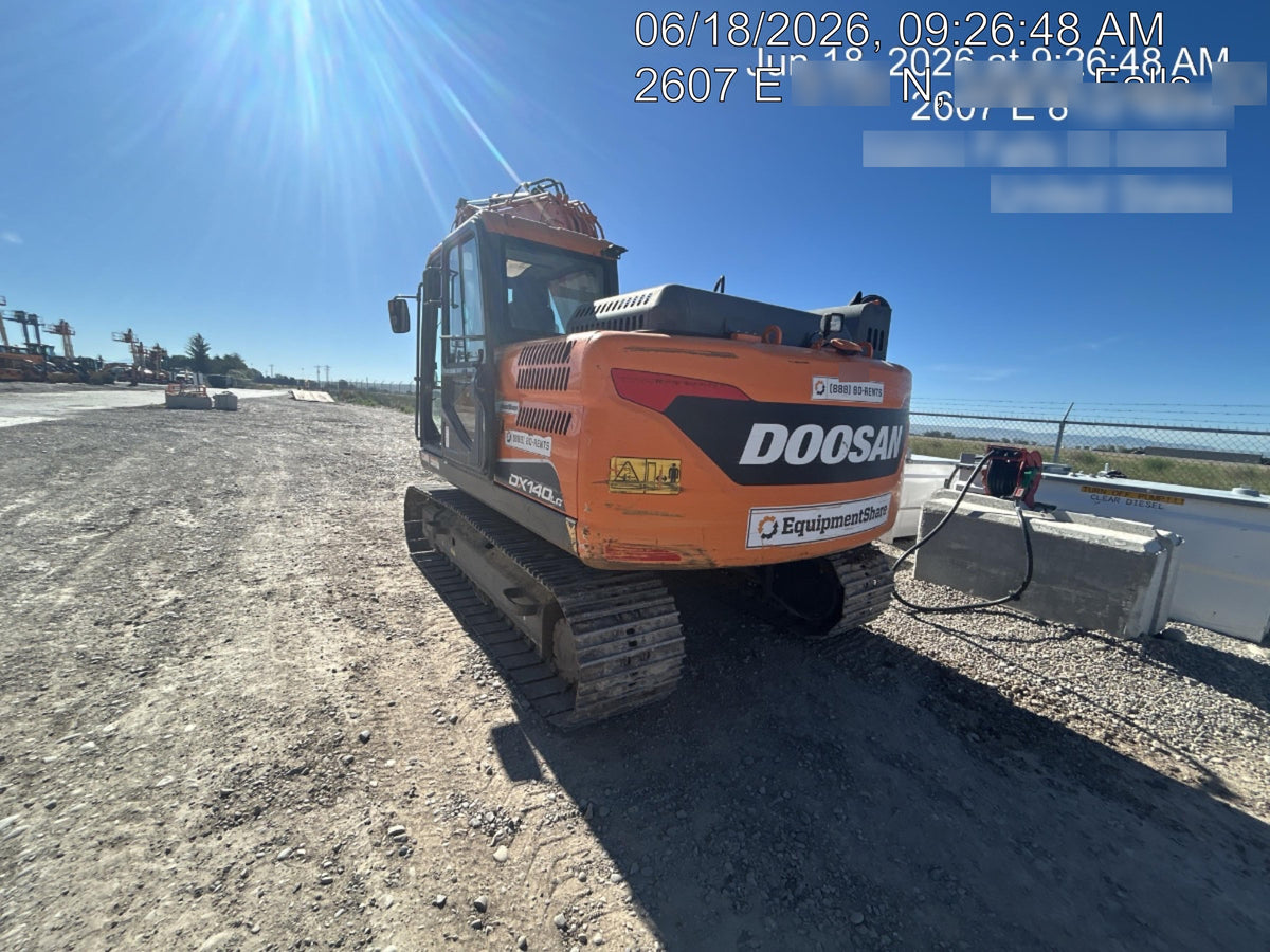 2019 DOOSAN DX140LC-5