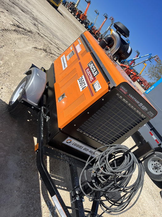 2022 Lincoln Electric Vantage 549X Crosslink Technology, Trailer Mounted, ES Decals, T3