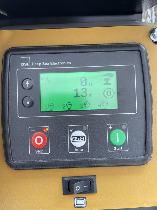 2022 Allmand NLV3GR (4) LED Light Fixture 350W, 23' Vertical Mast, 3kW Prime, Towable, ES Decals, T3