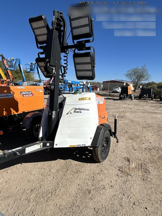 2024 Generac MLT2 Diesel, Flex Switch 120V Input, Powerzone Controller, 
(4) 320W LED Lights, 4kW Generator, 39.9 Gal Fuel Tank, 2" Ball, T3