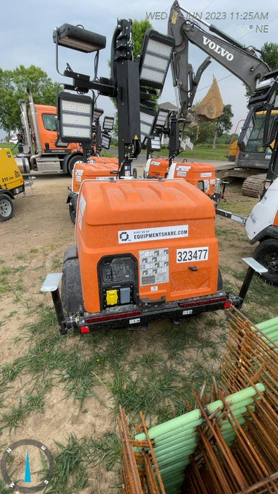 2023 Generac MLT2 Diesel, Flex Switch 120V Input, Powerzone Controller, (4) 320W LED Lights, 4kW Generator, 39.9 Gal Fuel Tank, 2" Ball, T3