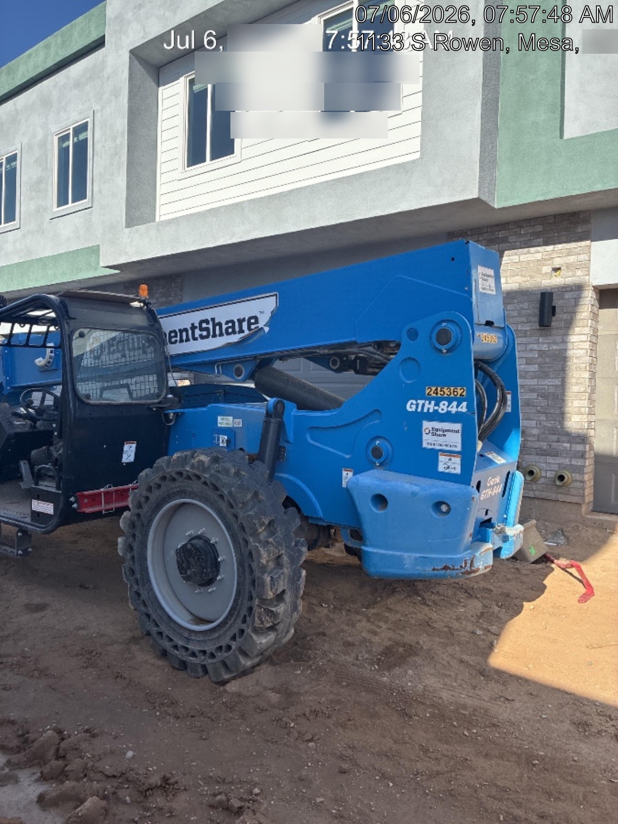 2022 Genie GTH-844 74Hp Dsl, Canopy, Sld Tires, LED WL, Bcn, L Hook, EST