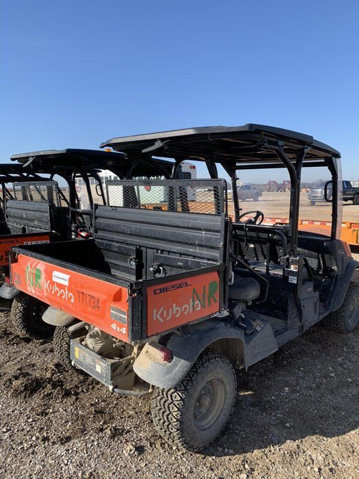 2021 Kubota RTV-X1140W-H Plastic Canopy, Windshield Acrylic Clear, LED Strobe Light, Wire Harness Kit, Back up Alarm