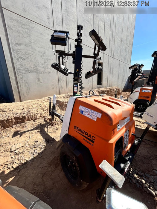 2024 Generac MLT2 Diesel, Flex Switch 120V Input, Powerzone Controller, 
(4) 320W LED Lights, 4kW Generator, 39.9 Gal Fuel Tank, 2" Ball, T3