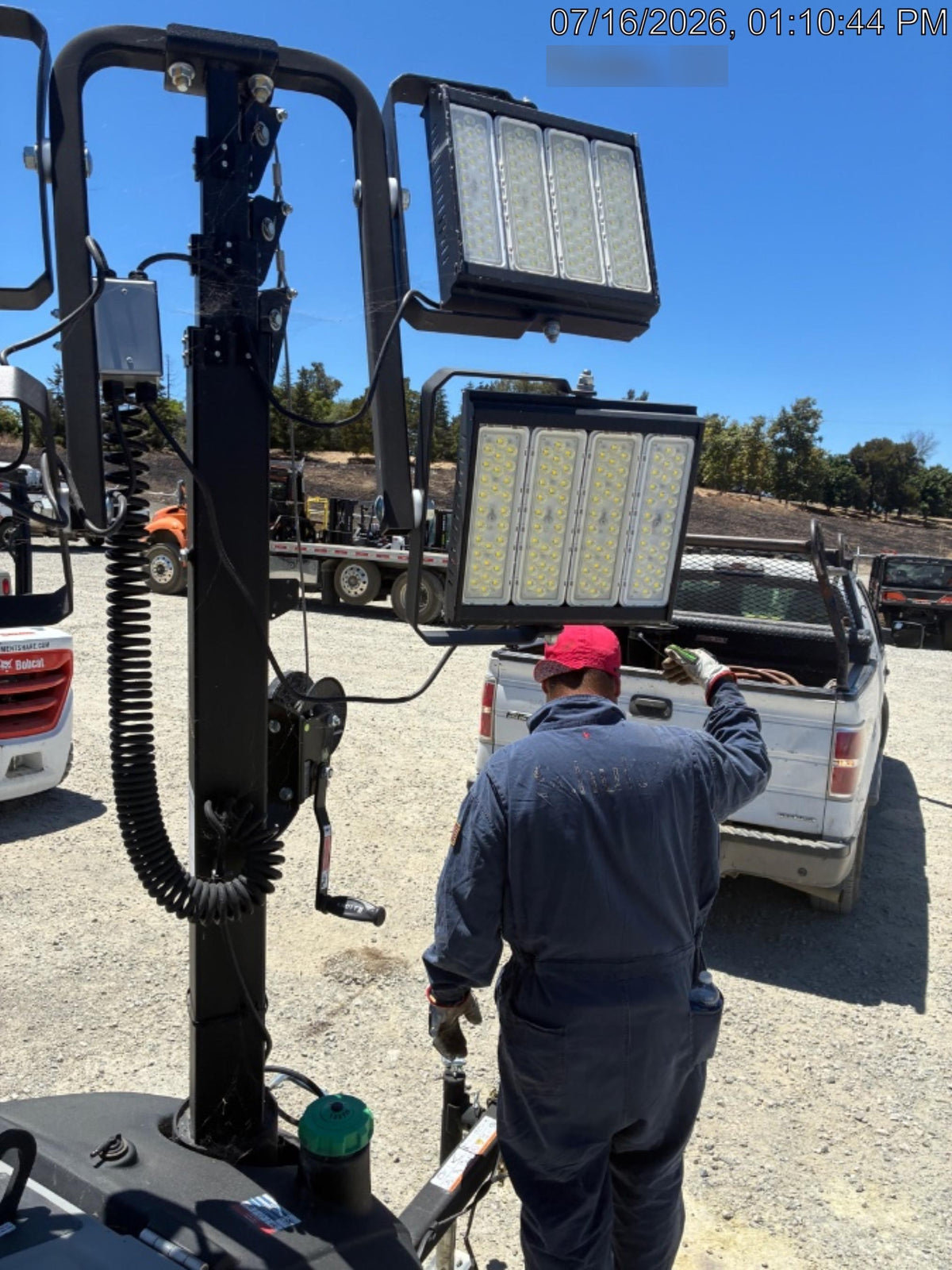2024 Wacker Neuson LTT4 Diesel, Kohler KDW702, Deep Sea Controller, Auto Start, LED 320W, Bypass Outlet, T3