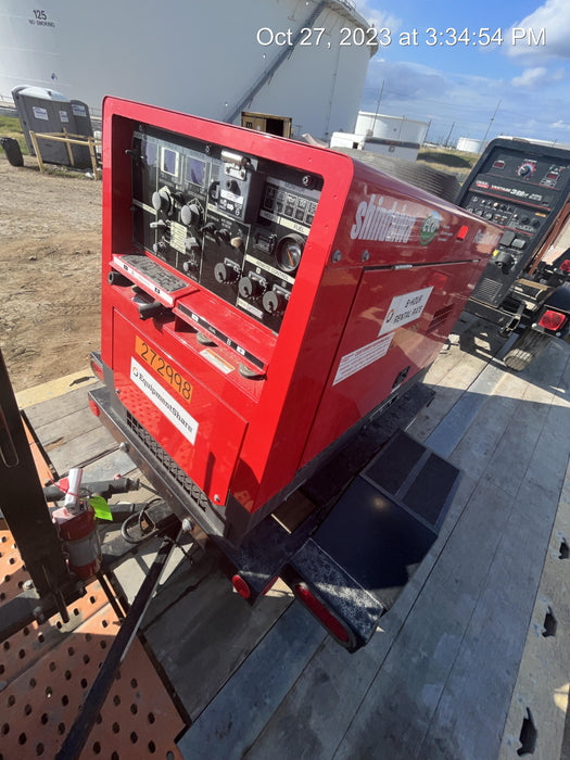 2022 Shindaiwa DGW400MDL Kubota D902 Engine, 23 HP, Dual Op Welder, Wire, Arc, Droop Stick, Tig, and CC Stick Functionality, Simulphase, 3 Phase and 1 Phase Gen Output, Single Axle NB Trlr, Slr Trckl Chrg 12V 12W, Fire Ext