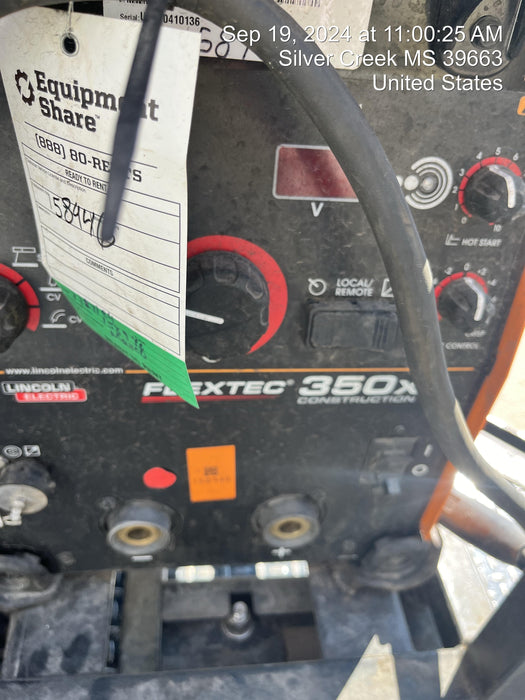 2021 LINCOLN ELECTRIC FLEXTEC 350X