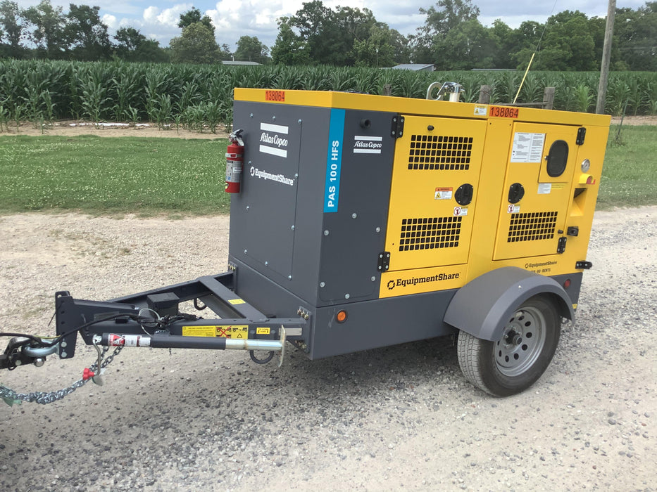 2021 ATLAS COPCO PAS 100 HF CS Enclosed