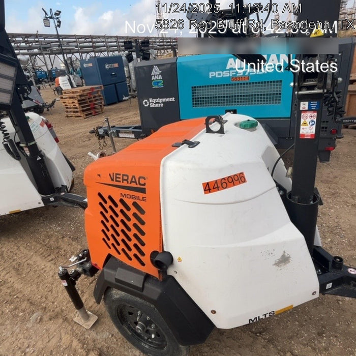 2024 Generac MLTS-4 2.4kW, Mitsu Eng, Analog, LED, Diesel.