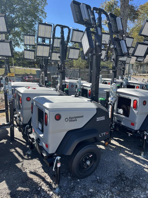 2024 Wacker Neuson LTT4 Diesel, Kohler KDW702, Deep Sea Controller, Auto Start, LED 320W, Bypass Outlet, T3