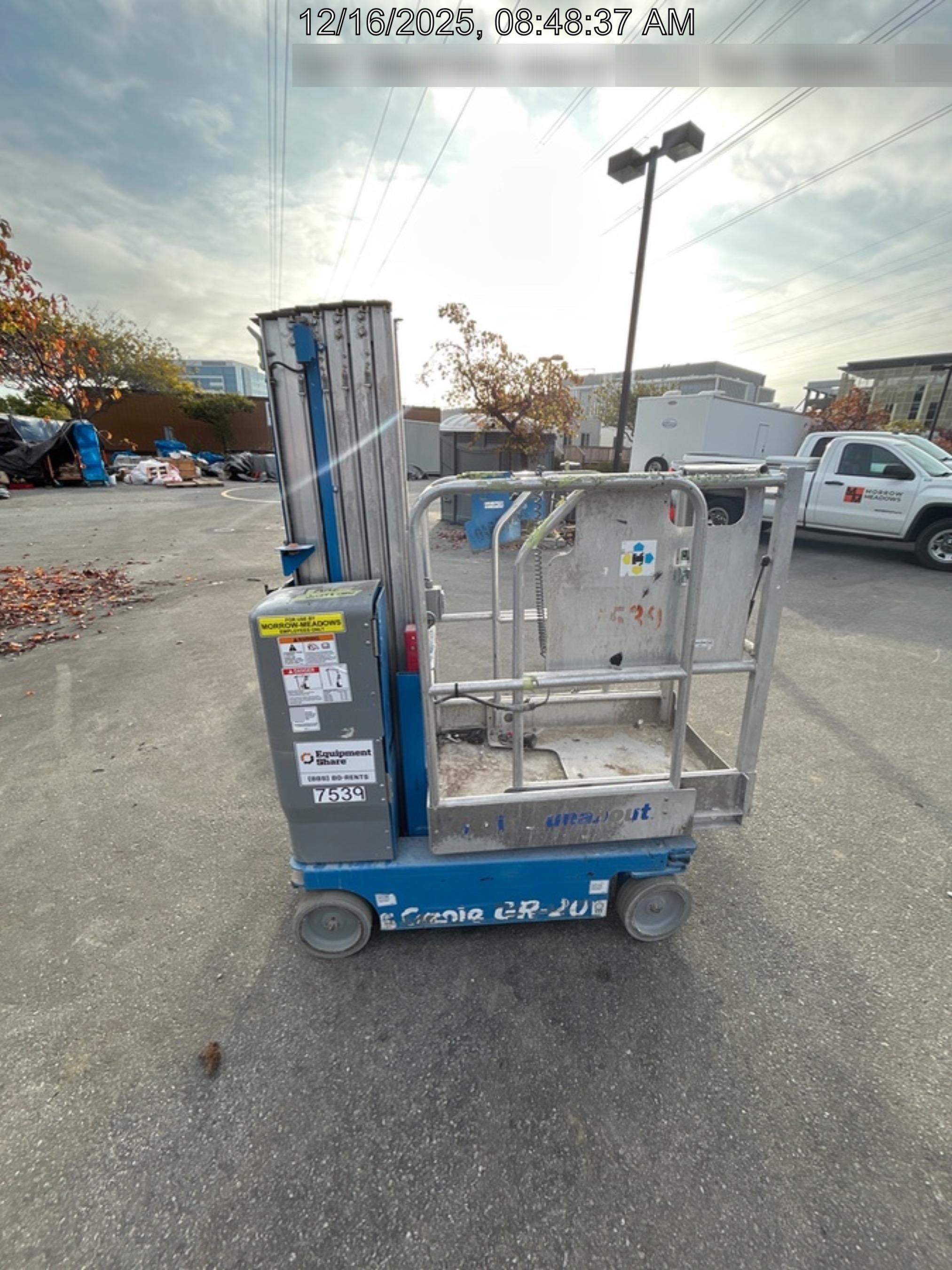 2018 GENIE GR-20