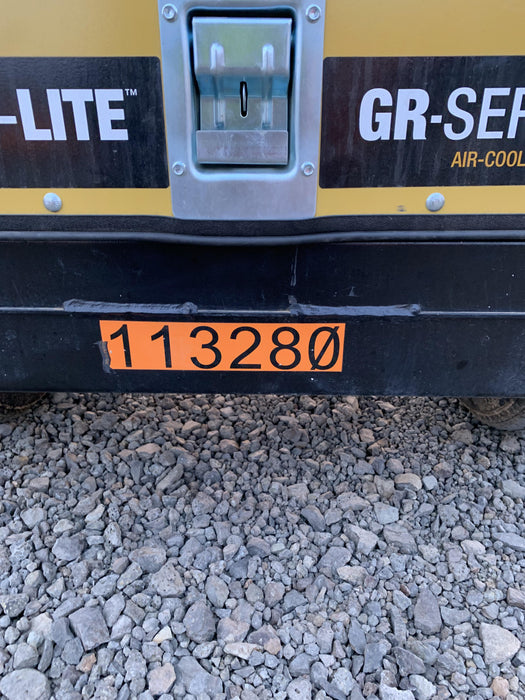 2020 Allmand NLV3GR (4) LED Light Fixture 350W, 23' Vertical Mast, 3kW Prime, Towable, Deep Sea L401, Leveling Jacks, Yanmar T4F 5.8hp