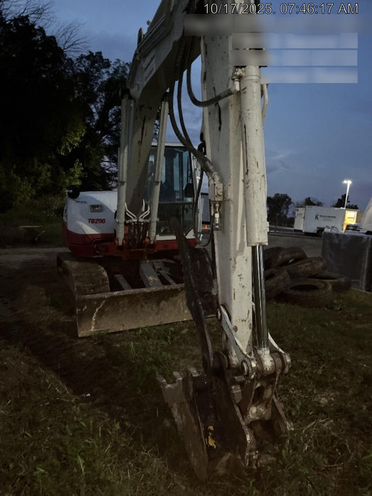 2019 Takeuchi TB290 Takeuchi TB290 Cab/Heat/AC w/Rubber Tracks, Auxiliary Hydraulics, Dozer Blade, Manual QC