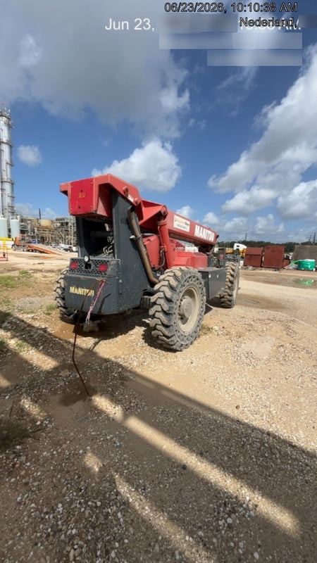 2018 Manitou 12042 Manitou MTA 12042 w/Cab/Heat/AC, Work Lights/Strobe, Aux Hyd, Solid Tires, Lift Hook, 66" Carriage, 72" Forks