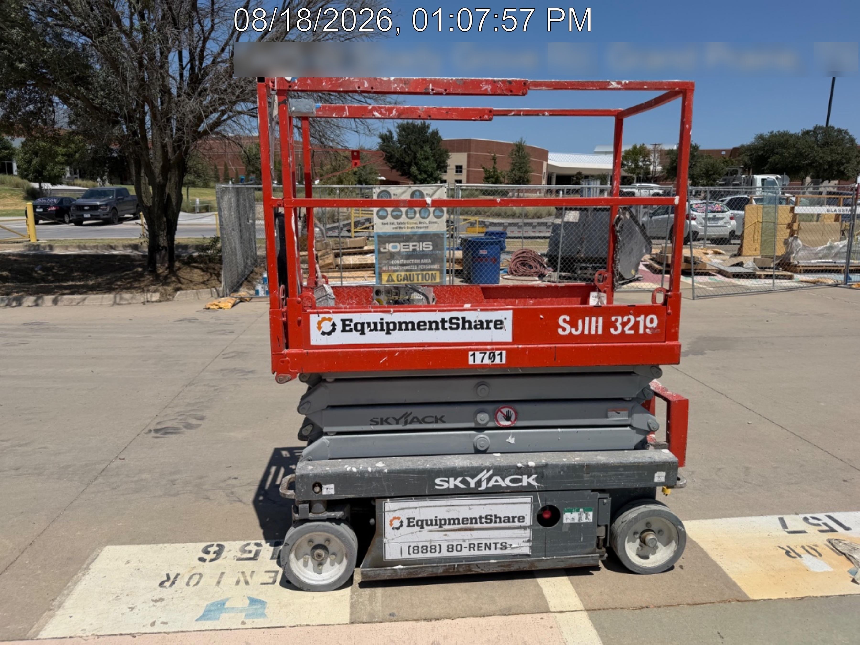 2016 Skyjack SJIII-3219 Skyjack SJ3219 Scissor Lift