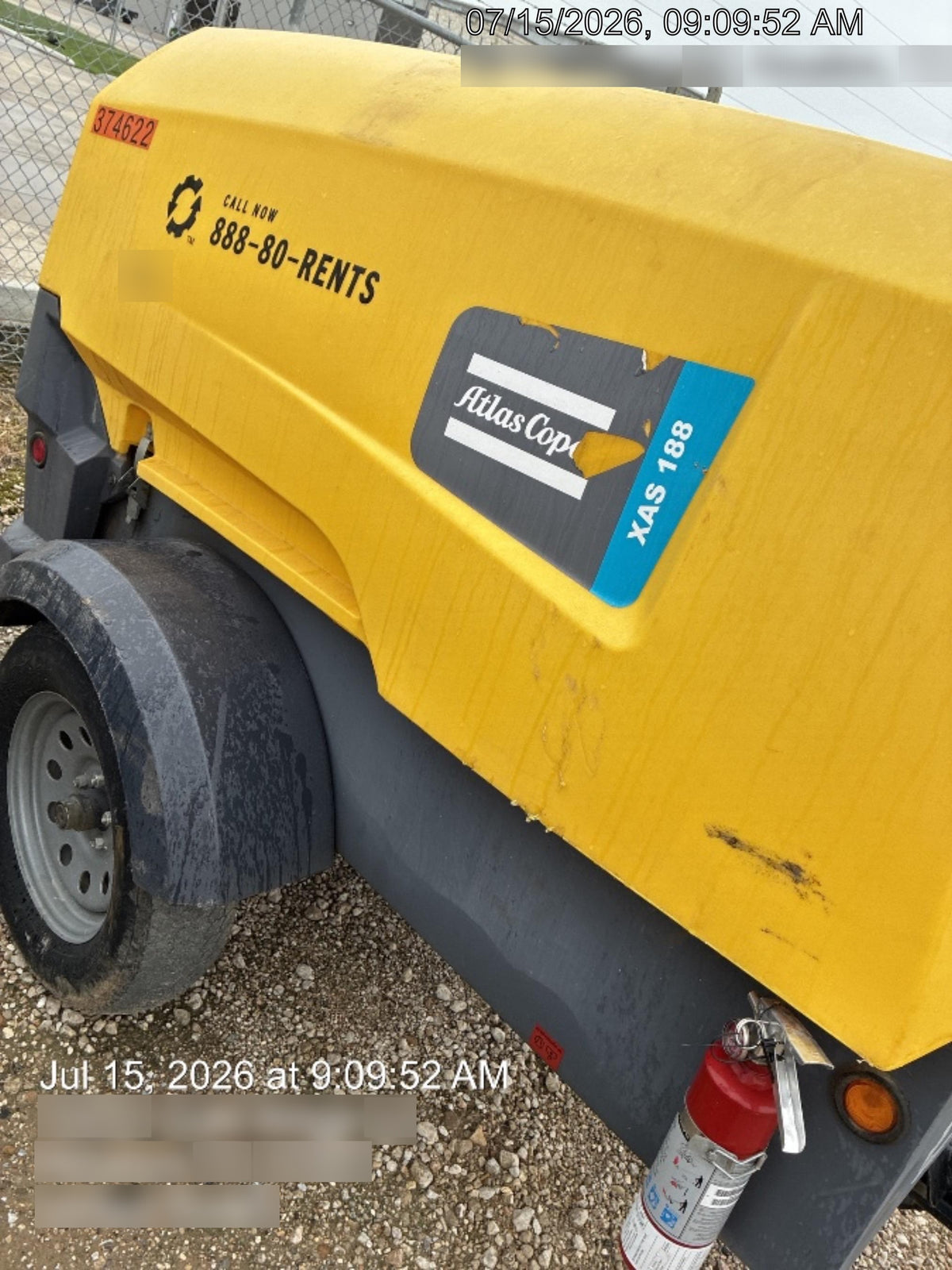 2023 ATLAS COPCO XAS188 CWK