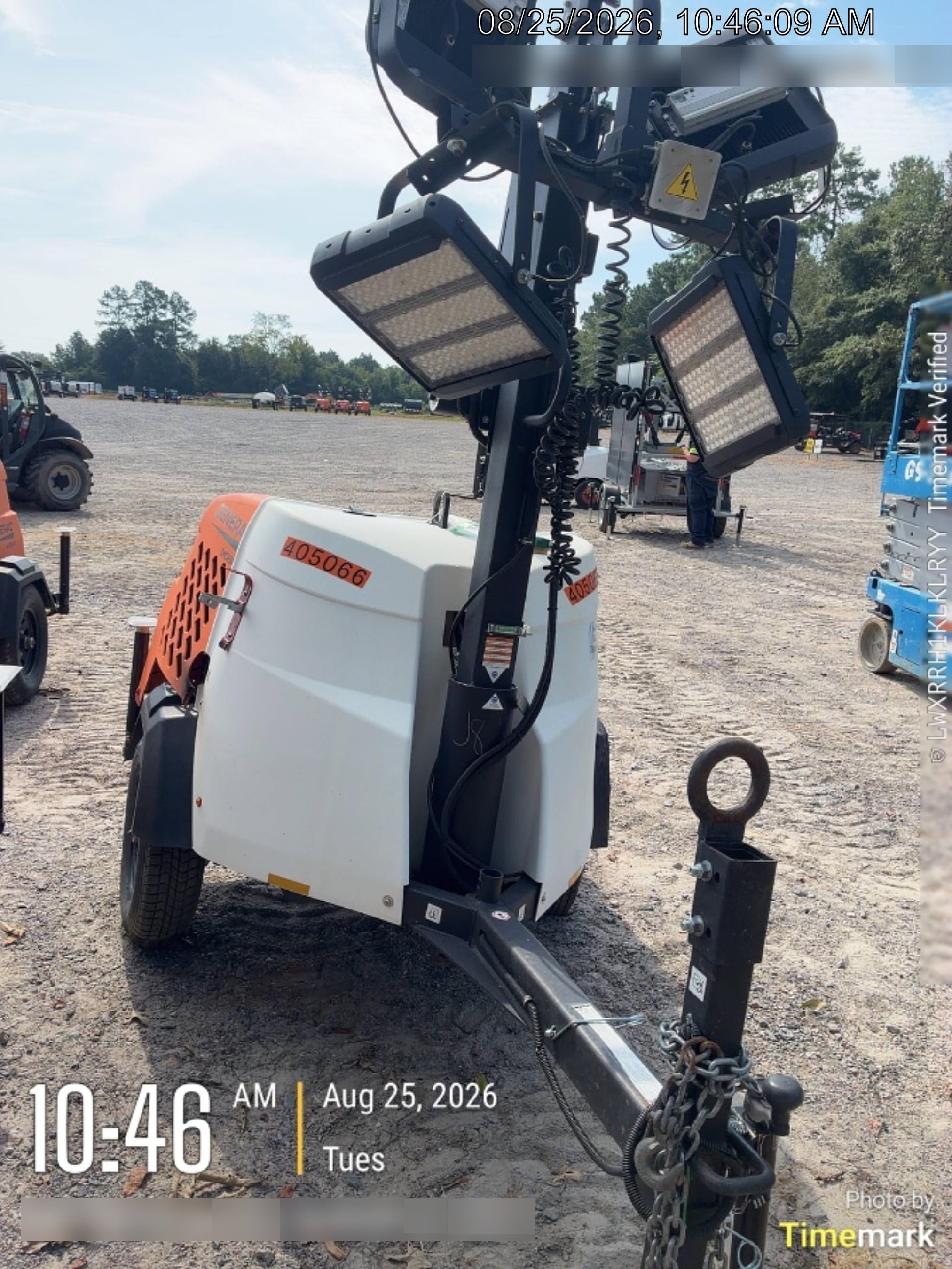 2024 Generac MLT6SKDS-STD4 ELEC WINCH Diesel, Electric Winch Mast, Powerzone Controller, (4) 320W LED Lights, 4kW Generator, 39.9 Gal Fuel Tank, 2" Ball, T3
