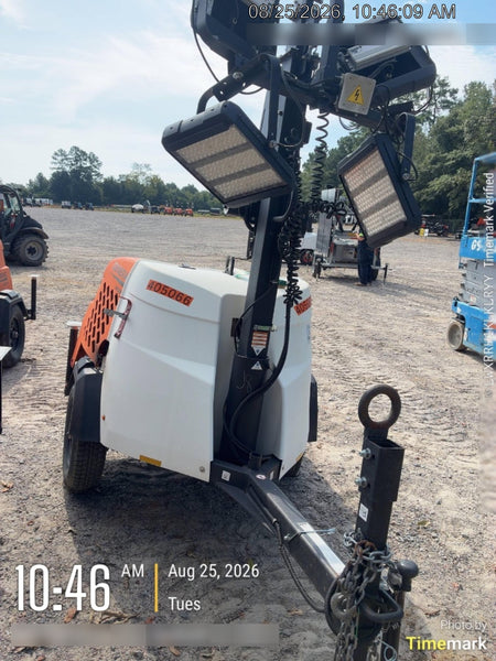 2024 Generac MLT6SKDS-STD4 ELEC WINCH Diesel, Electric Winch Mast, Powerzone Controller, (4) 320W LED Lights, 4kW Generator, 39.9 Gal Fuel Tank, 2" Ball, T3