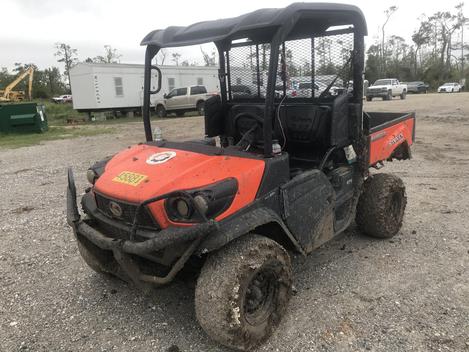 2019 Kubota RTV-XG850WL-H 4wd Utility Cart, Gas, 2 Seat, LED Strobe, Windshield Tempered Glass, Plastic Canopy, Wire Harness Kit, Backup Alarm