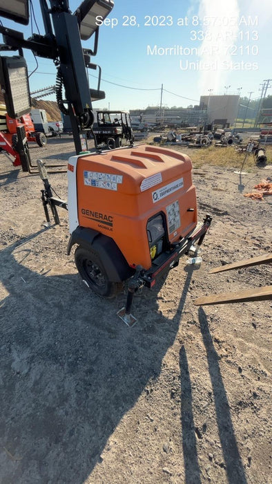 2023 Generac MLT2 Diesel, Flex Switch 120V Input, Powerzone Controller, (4) 320W LED Lights, 4kW Generator, 39.9 Gal Fuel Tank, 2" Ball, T3