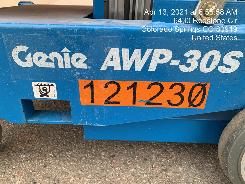 2020 GENIE AWP-30S