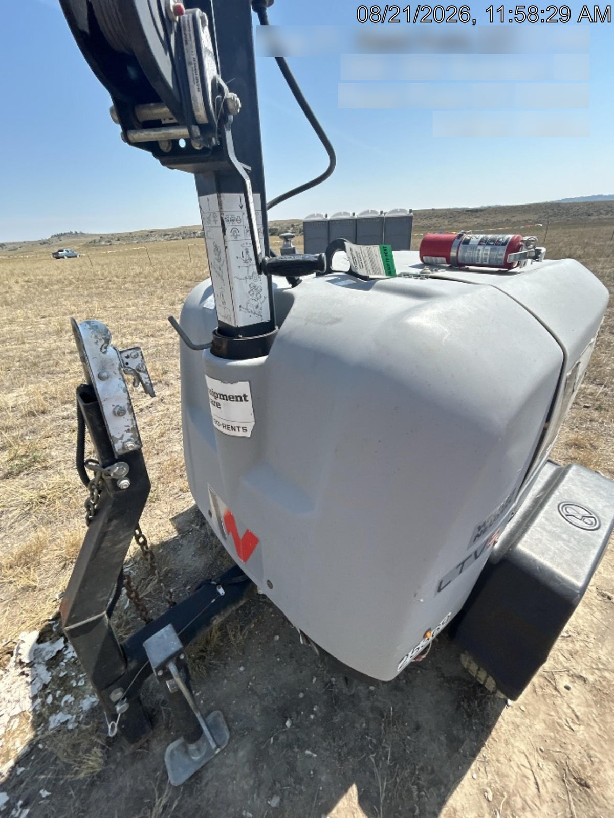 2019 Wacker Neuson LTV6L-MH Standard Options, ES Track Hardware, Fuel Level Sensor