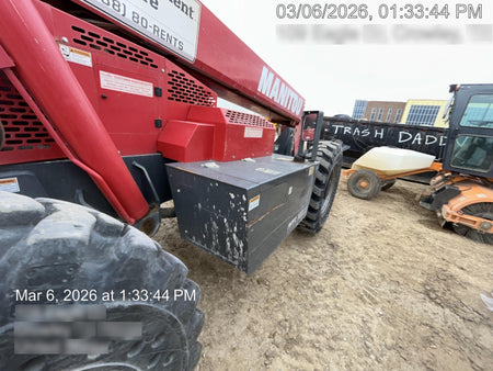 2018 Manitou MTA10055 Manitou MTA10055 - Canopy, Worklights, Beacon, 66" Carriage, 60" Forks, Solid Tires, Aux Hydraulics