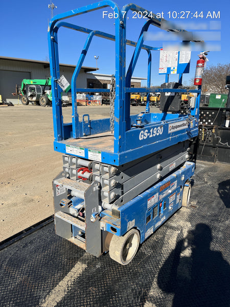 2020 Genie GS-1930 Fixed rails with chain entry gate - Pre A92.20