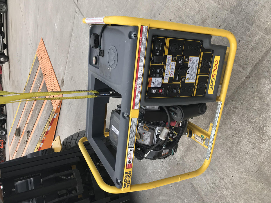 2018 Wacker Neuson GPS9700V Wacker Neuson GPS9700V Portable Generator