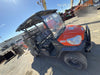 2021 Kubota RTV-X1140W-H Plastic Canopy, Windshield Acrylic Clear, LED Strobe Light, Wire Harness Kit, Back up Alarm