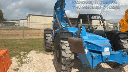 2019 Genie GTH-1056 Canopy, Solid RT Tires, LED Work Lights, Beacon 60" QA Carriage, 60" Forks