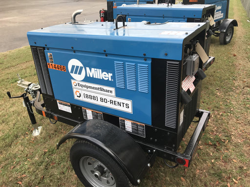 2020 Miller Electric BIG BLUE 400 Trailer Mounted Welder