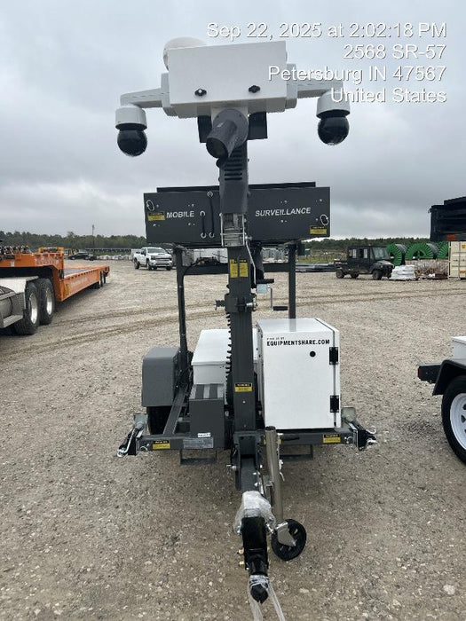 2025 NATIONAL SIGNAL Sunray Solar-Powered Mobile Integrator Tower