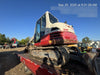 2019 Takeuchi TB290 Cab/Heat/AC Rubber tracks, Dozer blade, Travel alarm, Auxiliary hydraulics w/Manual QC, Hydraulic thumb, 18", 24", and 36" Buckets