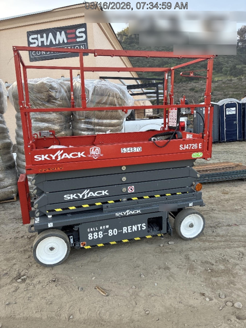 2025 SKYJACK SJ4726