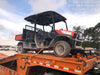 Kubota RTV-X1140W-H Kubota RTVX1140WH 4wd Utility Cart, LED Strobe, Windshield Tempered Glass, Plastic Canopy, Wire Harness Kit, Backup Alarm