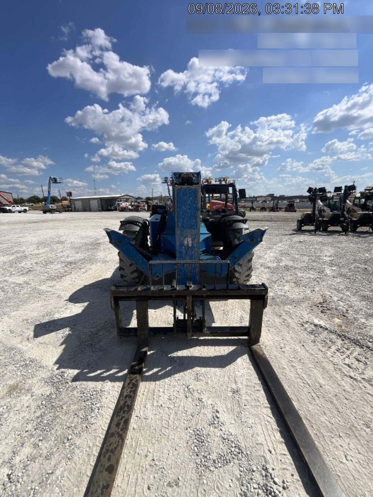 2017 Genie GTH-1056 Open Cab/Solid Tires