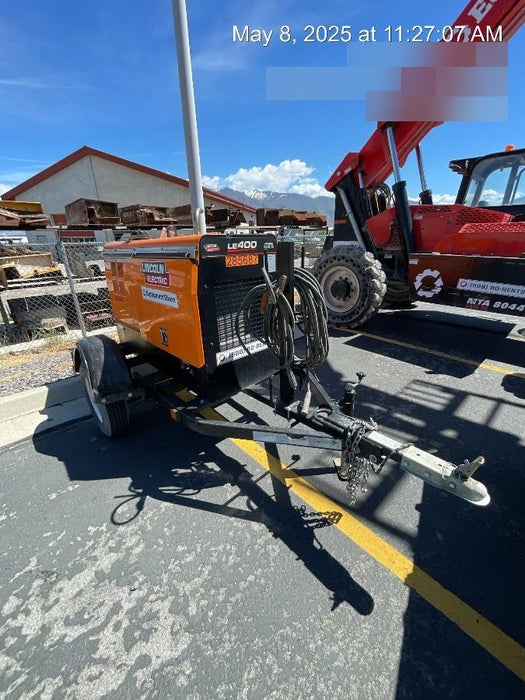 2022 Lincoln Electric LE400 Kubota V1505, Trlr, Cable Rack, Light Kit, ES Decals, T3